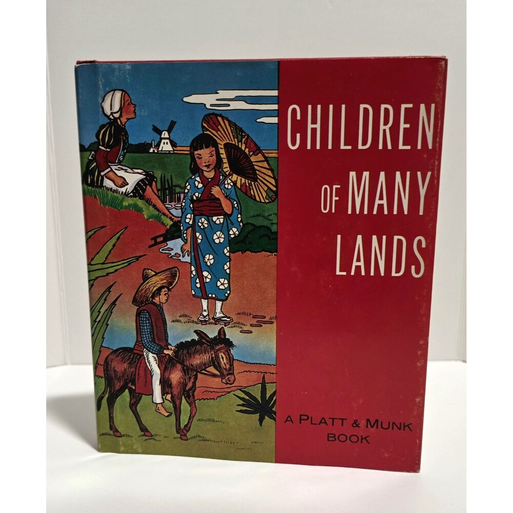 Children of Many Lands book. 1960. Collectible.